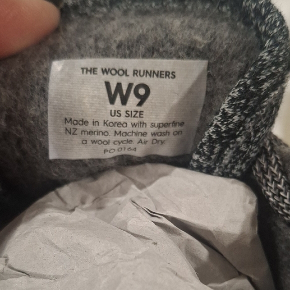 Allbirds Women's Charcoal Gray Sneakers Size W9 - Picture 10 of 10